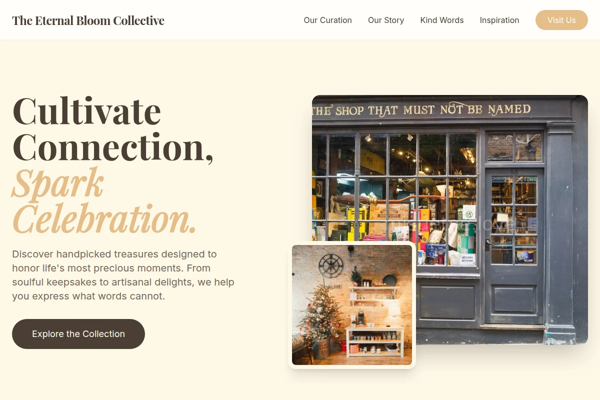Tender Gift Shop