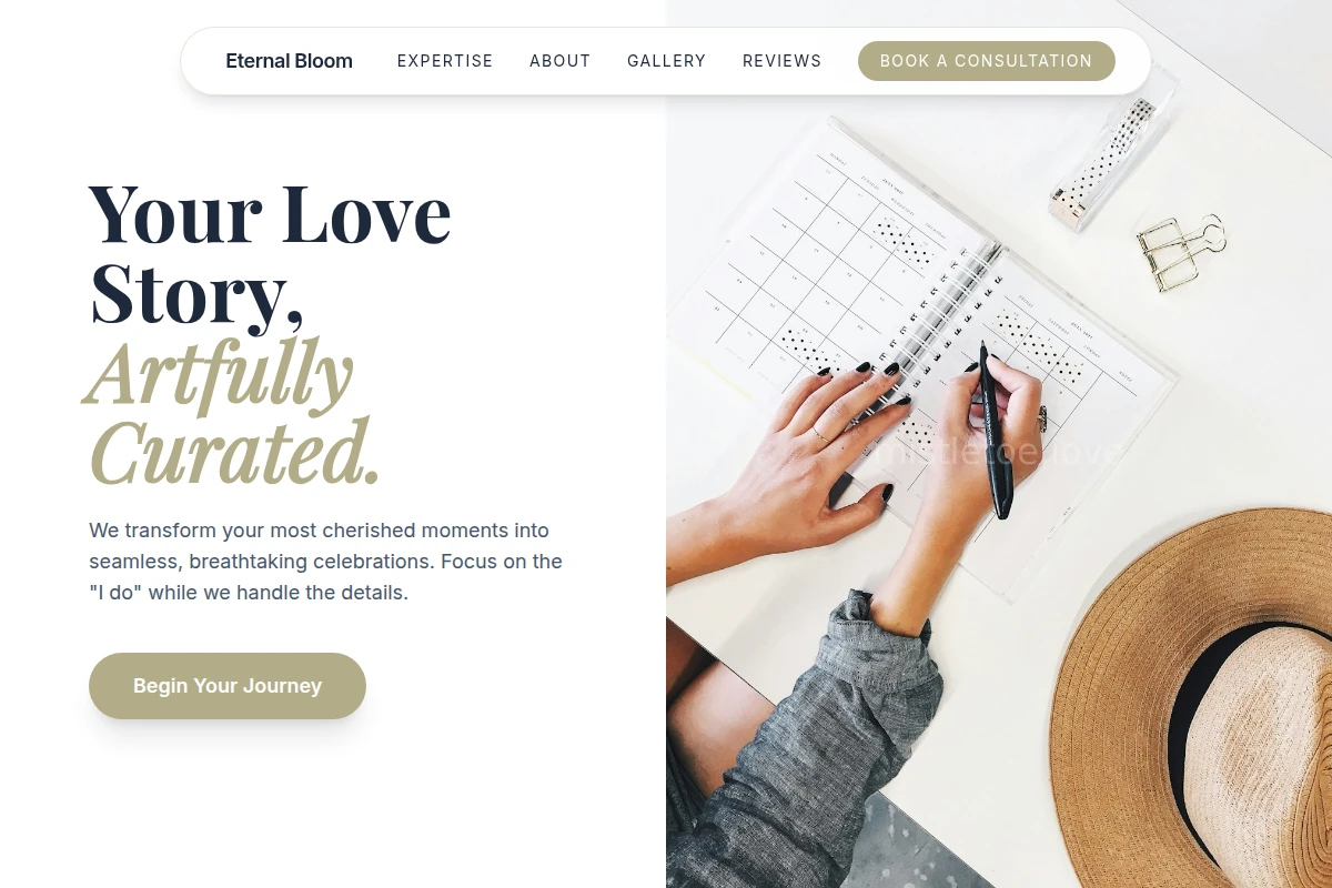 Bloom Wedding Planner